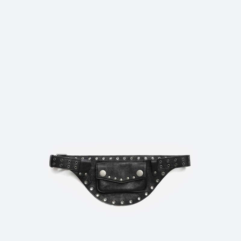 Ladybug Leather Waist Bag